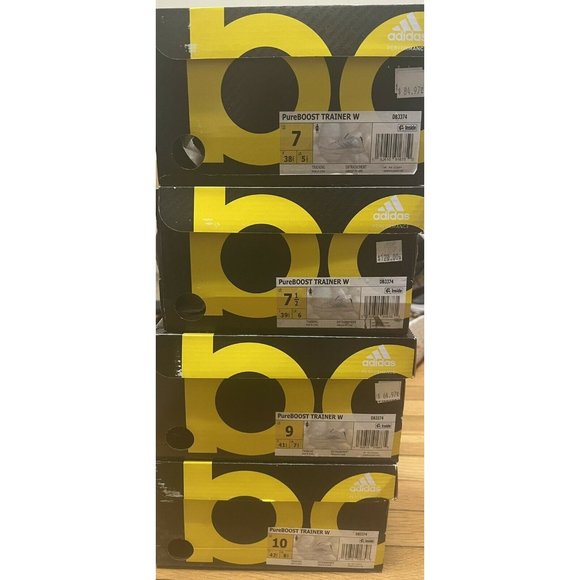 Adidas PureBOOST Trainer White Blue Womens DB3374 Training Running BNIB - Picture 7 of 7